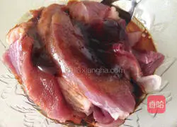 Illustration of homemade barbecued pork 2 