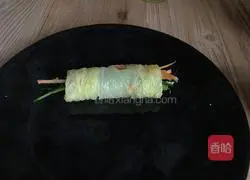 Illustration of how to make vegetable rolls for weight loss and beauty 17