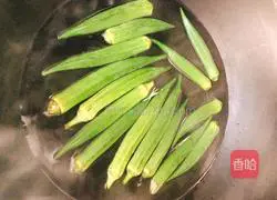 How to make cold okra Illustration 3