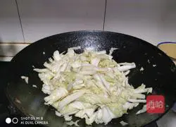 Illustration of how to make vinegar cabbage 2