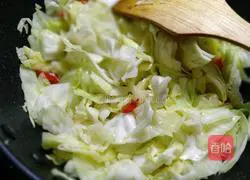 Illustration of how to make vinegar cabbage 7