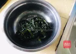 Illustration of how to make cold wakame 1