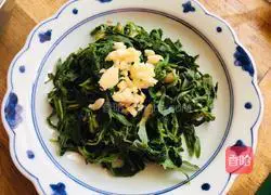 Illustration of how to make cold bitter vegetables 4