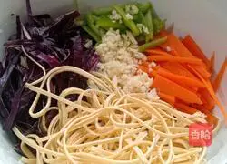 Illustration of how to make cold vegetable dishes 9