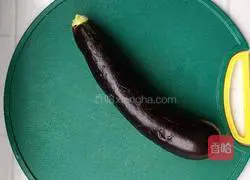 Illustration of how to make garlic eggplant 1