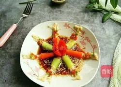 Colorful Enoki Mushroom Recipe Illustration 10