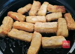 Illustration of how to make braised dried beans 4