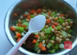 Xinwen Gourmet Pepper Salt Bean Recipe Illustration 9