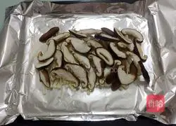 Illustration of grilled assorted mushrooms 7