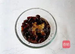 Illustration of how to cook yuba and fungus 3