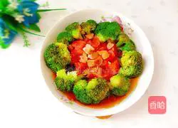 How to cook broccoli and steamed tomatoes Illustration 16