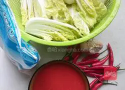 Illustration of how to make spicy and sour cabbage 2