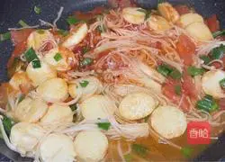 Illustration of how to make tomato braised Japanese tofu 9