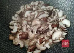 Illustration of how to make simple mushrooms with rice 6