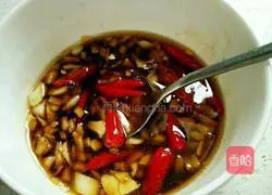 Illustration of how to make cold beans 6