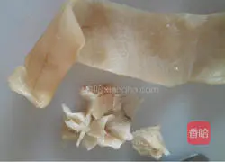 Illustration of how to make pork skin jelly 2