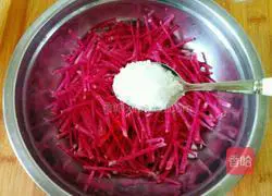 Illustration of how to make sweet and sour radish 7