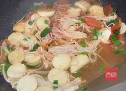 Illustration of how to make tomato braised Japanese tofu 8