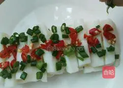 Illustration of how to make cold yam 7