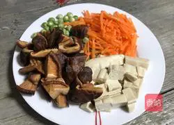 Illustration of how to make Zhixiang tofu 4