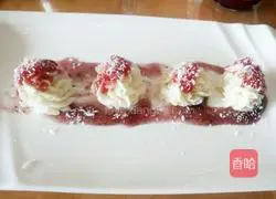 Illustration of how to make Double Berry Snow Mountain 8