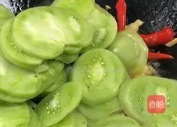 Illustration of how to make double pepper tomatoes (weight loss version) 5