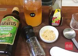 Yellow Peach Tomato Avocado Salad Recipe Illustration 4