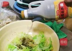 Illustration of how to make pickled cabbage (Jinzhong, Shanxi) 3