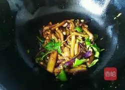 Illustration of how to make fish-flavored eggplant 8