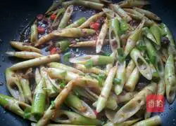 Illustration of how to make sauce-flavored bamboo shoots 11