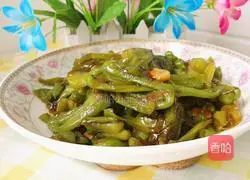 Illustration of how to make fish-flavored green pepper 13