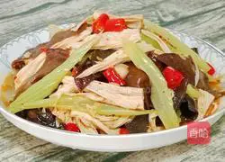 Illustration of how to make cold yuba and celery 17