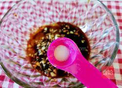 Illustration of how to make sesame spinach 9