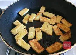 Beijing#Speciality# Braised Frozen Tofu Recipe Illustration 4