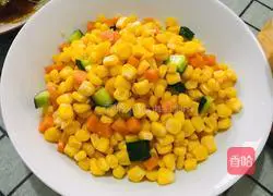 Illustration of how to make stir-fried corn 7