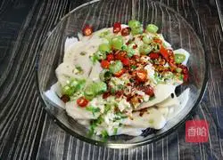 #Hebei cuisine#Illustration of how to make cold lotus root 10