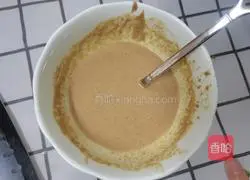 Illustration of how to make flavored sesame dried shredded tofu 3