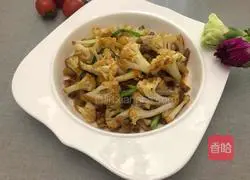 Guangdong - Illustration of Stir-fried Cauliflower 10