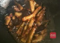 Illustration of how to make fish-flavored eggplant 11