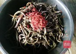 Illustration of how to make cold bracken 5