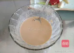 Sesame juice~Cucumber~Tofu recipe 8