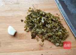 Punched vegetables Illustration of how to make stir-fried dried fragrant 3