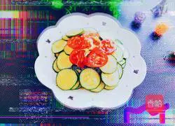 Illustration of how to mix tomatoes with cucumbers 6