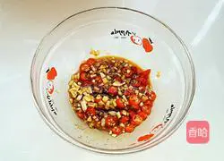 Illustration of how to make cold okra 4