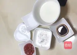 Illustration of how to make vinegar tofu 3