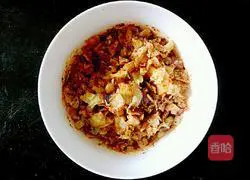 Illustration of how to make kimchi pancake 3