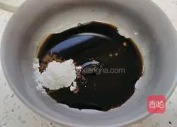 Illustration of how to make black beans, mushrooms and rapeseed 6