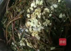 Illustration of how to make cold purslane 3