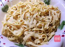 Illustration of how to make oil-dried tofu 6