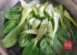 Illustration of how to cook rapeseed with sea rice 6